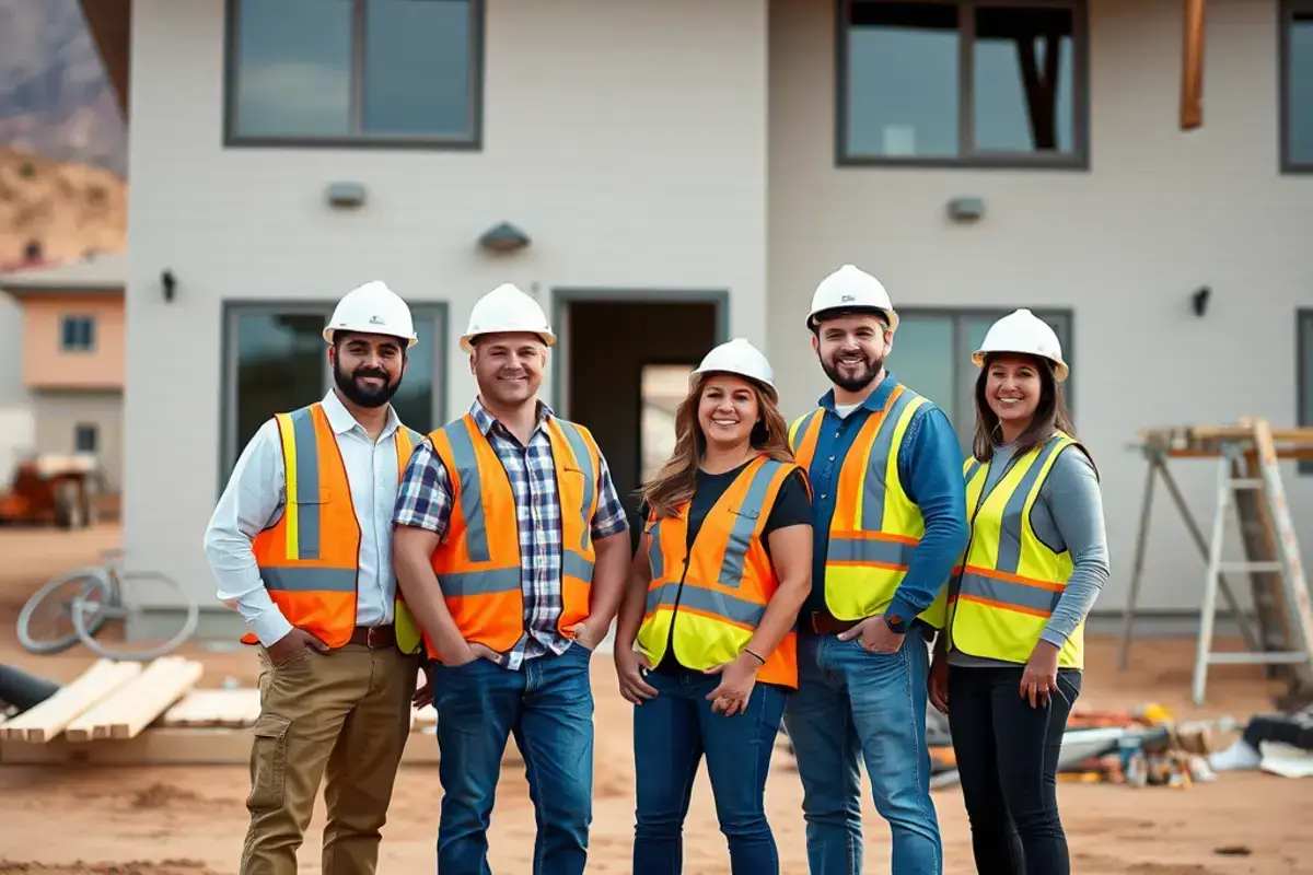 Custom Contracting team at work