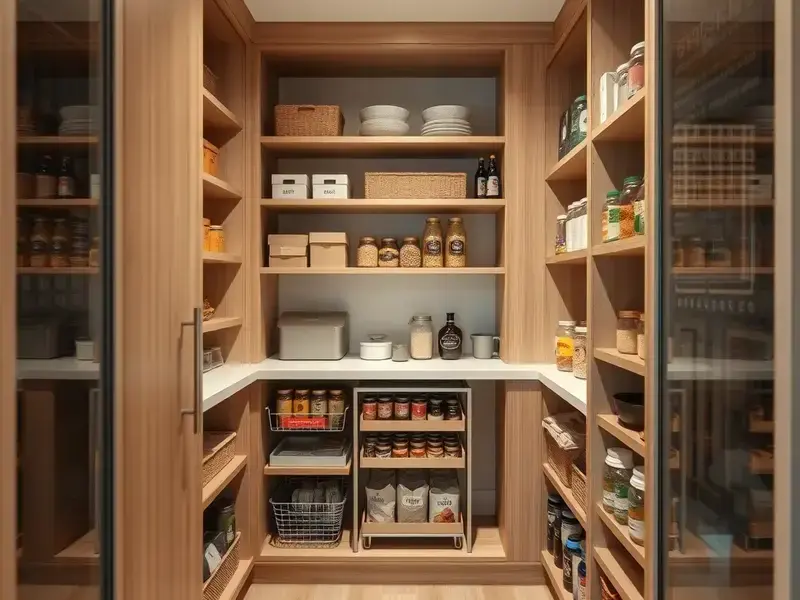 Custom pantry organization system